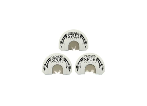 FOXPRO CROOKED SPUR SERIES GHOST SPUR COMBO PACK TURKEY DIAPHRAGM MOUTH CALLS